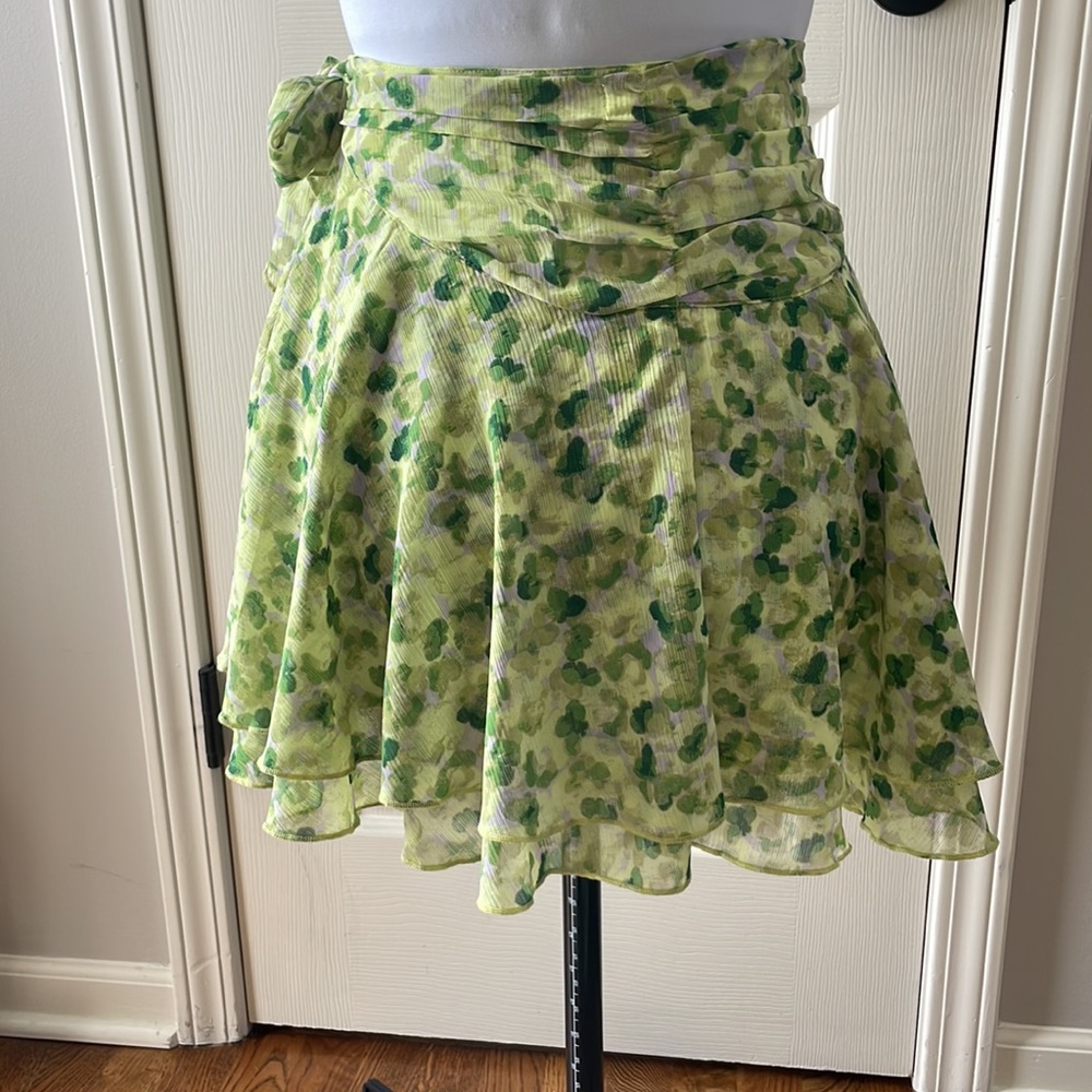 aeri Wrap around skirt Green size S/P